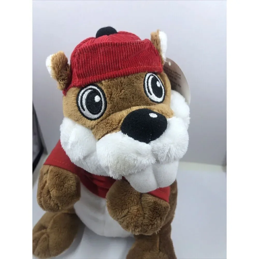 Buc-ees Beaver Mascot Plush Buccees Stuffed Animal Toy. Read